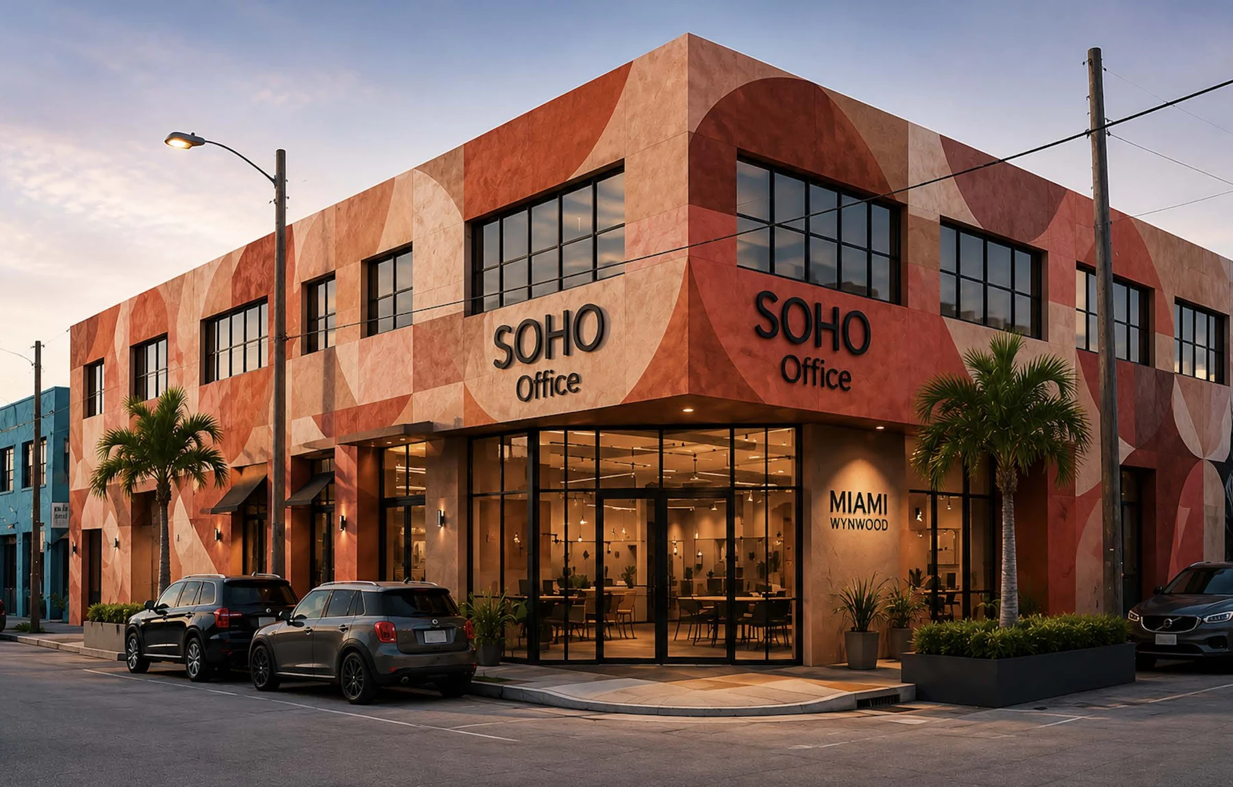 SOHO Wynwood Office conceptual rendering