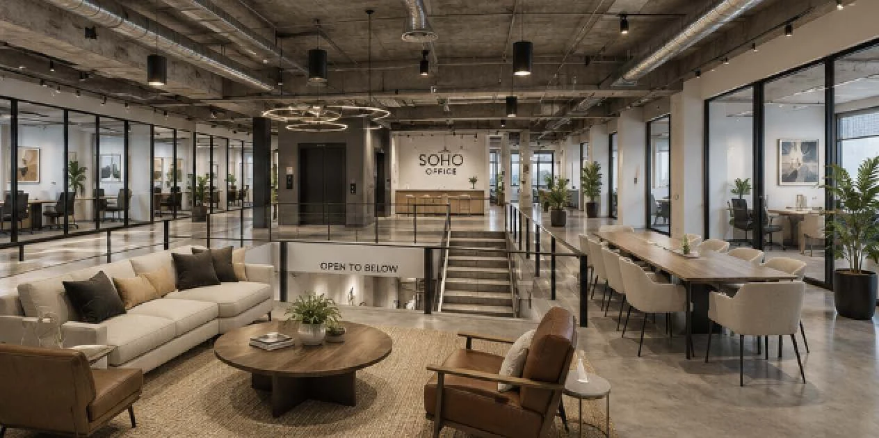 Proposed workspace. Conceptual rendering.